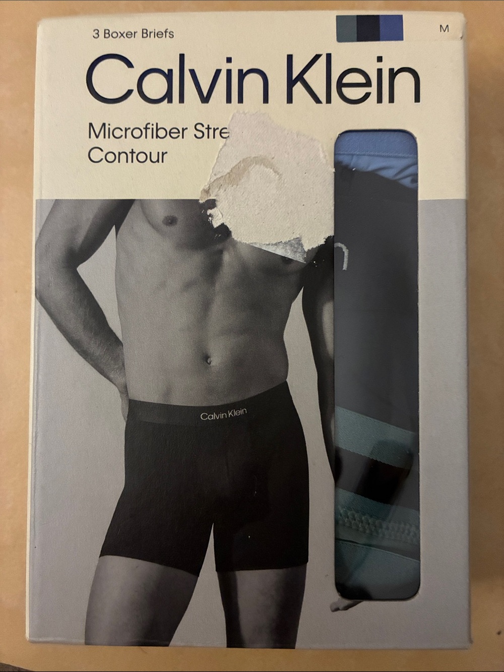 Calvin Klein Boxer Briefs - microfiber Stretch Contour (3 Pack)